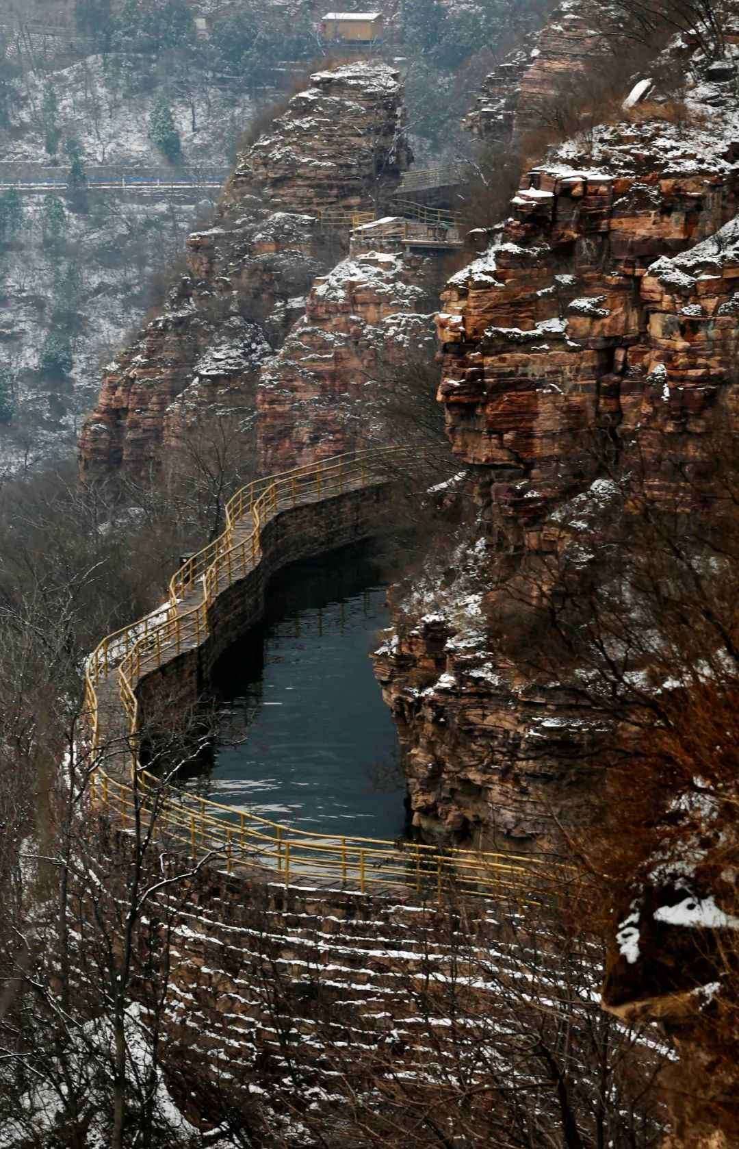 [林州旅游] 冬日美景红旗渠，对全国人民免门票~
